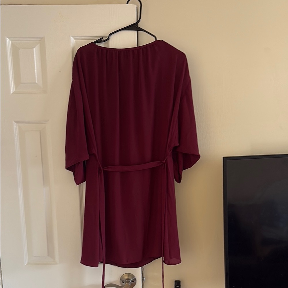 Banana Republic Burgundy Tunic